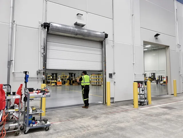 Commercial Garage Door Repair in Copley