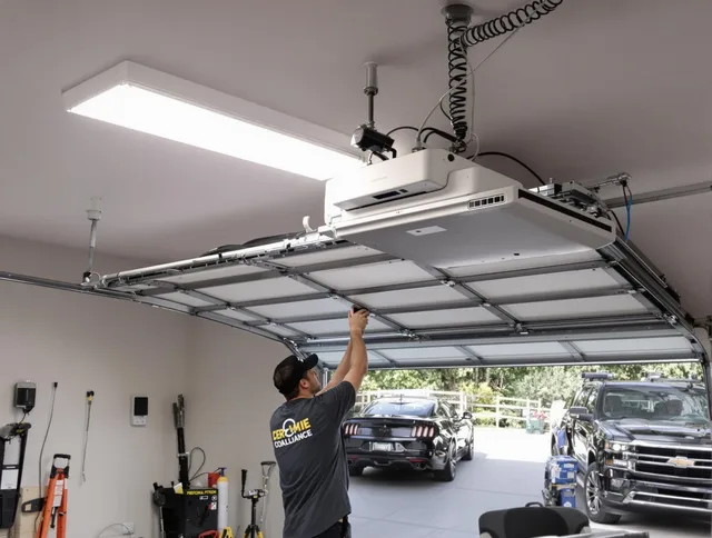 Garage Door Opener Installation in Copley