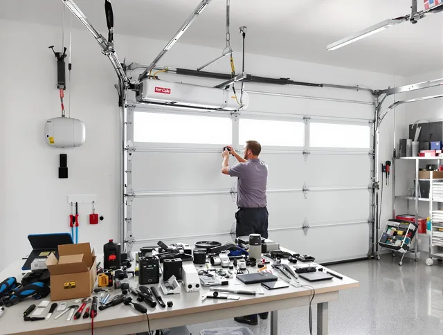 Garage Door Opener Repair in Copley