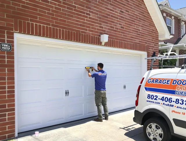 Local garage door repair service by Copley Garage Door Repair in Copley